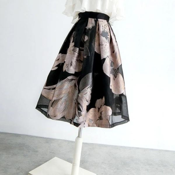 dresses spring summer 2023 vintage elegant korean fashion fairy sweet floral embroidery high waisted puffy midi skirt faldas aesthetic, Black;gray
dresses spring summer 2023 vintage elegant korean fashion fairy sweet floral embroidery high waisted puffy midi skirt faldas aesthetic, Black;gray