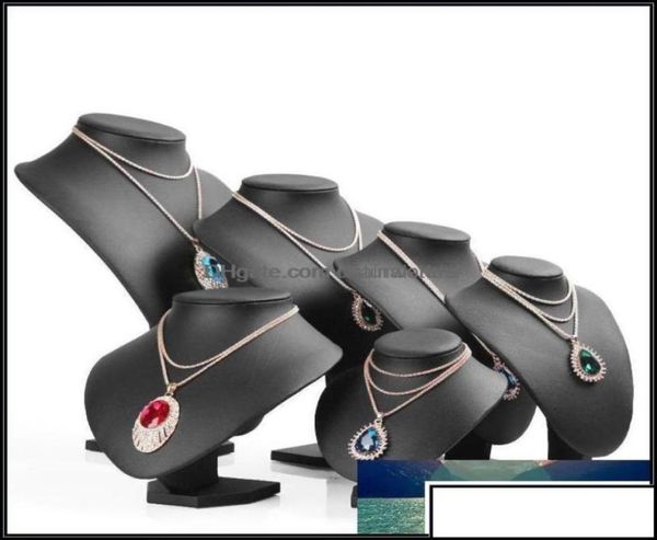 mannequin black pu leather neck shelf models necklace pendant holder bust jewelry display stand show storage drop deliver chainwor2105418, Khaki
mannequin black pu leather neck shelf models necklace pendant holder bust jewelry display stand show storage drop deliver chainwor2105418, Khaki