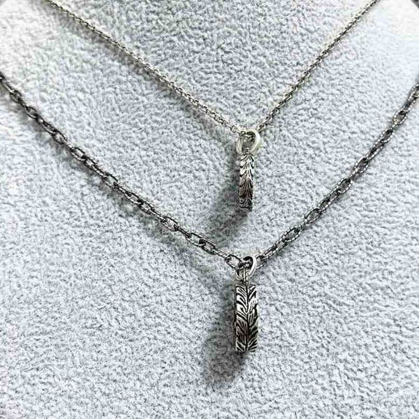 60% off designer jewelry bracelet necklace ring ancient style carved pattern pendant for men women simple fried dough twist couple necklacen, Silver
60% off designer jewelry bracelet necklace ring ancient style carved pattern pendant for men women simple fried dough twist couple necklacen, Silver