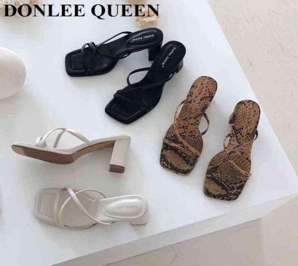 fashion snake pattern sandal slippers women high heel flip flops slip on slides narrow band shoes summer elegant sandalias mujer y5537273, Black
fashion snake pattern sandal slippers women high heel flip flops slip on slides narrow band shoes summer elegant sandalias mujer y5537273, Black