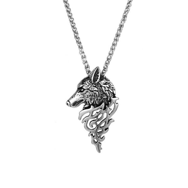new animal titanium steel pendant retro personality wolf head men's hip hop necklace pendant accessories chainless, Silver
new animal titanium steel pendant retro personality wolf head men's hip hop necklace pendant accessories chainless, Silver