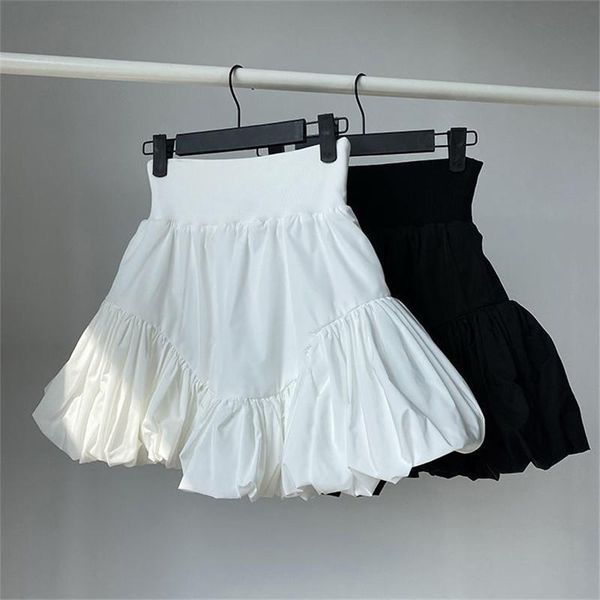 dresses korean women irregular pleated puffy skirt women's spring summer white high waist flower bud short skirts, White;black
dresses korean women irregular pleated puffy skirt women's spring summer white high waist flower bud short skirts, White;black