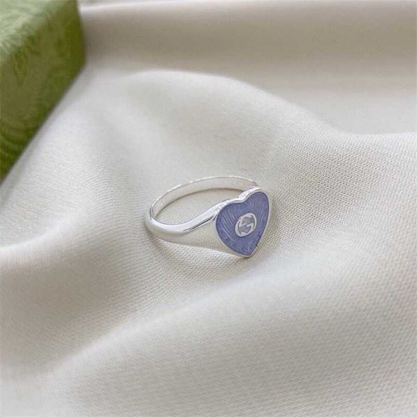 80% off designer jewelry bracelet necklace interlocking light blue enamel love ring 925 women's couple ring live broadcast, Silver
80% off designer jewelry bracelet necklace interlocking light blue enamel love ring 925 women's couple ring live broadcast, Silver