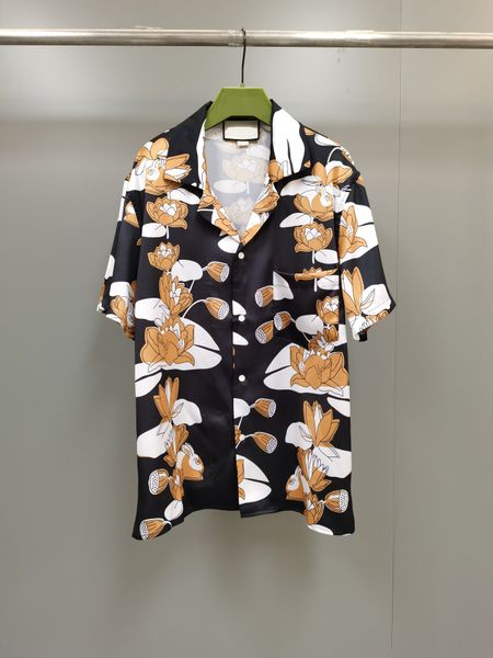 2023 the latest summer designer shirt fashion flower print design us size shirt brand mens short sleeved casual luxury shirt, White;black
2023 the latest summer designer shirt fashion flower print design us size shirt brand mens short sleeved casual luxury shirt, White;black