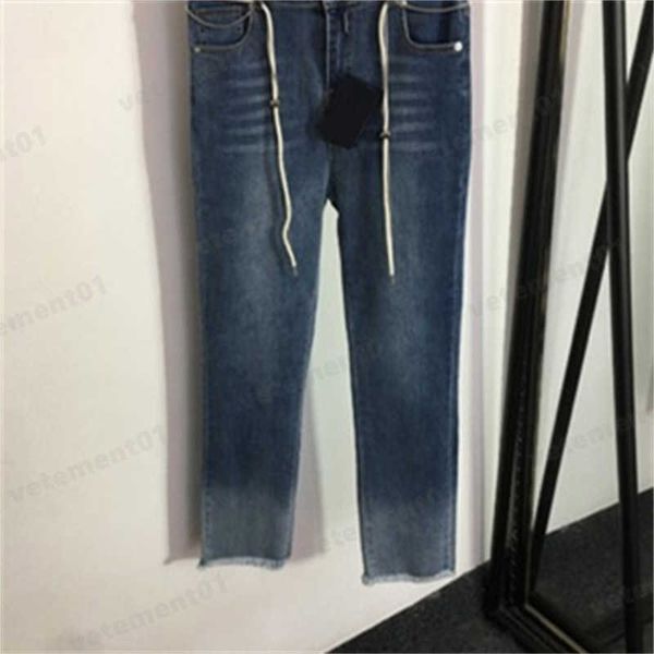 designer jeans womens clothes distressed colour blocked pockets rope lace-up skinny jeans navy blue leg burlap trim pants four season wear
designer jeans womens clothes distressed colour blocked pockets rope lace-up skinny jeans navy blue leg burlap trim pants four season wear