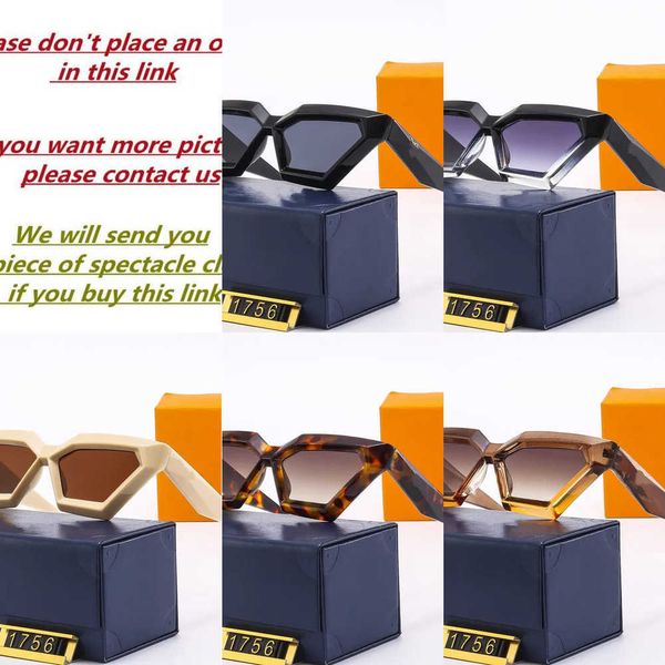 2023 luxury designer brand sunglasses designer sunglass eyeglass women men glasses womens sun glass uv400 lens with box 1756, White;black
2023 luxury designer brand sunglasses designer sunglass eyeglass women men glasses womens sun glass uv400 lens with box 1756, White;black