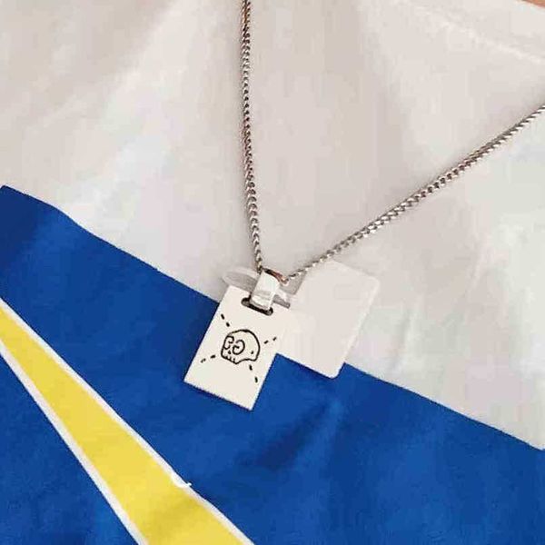 70% off designer jewelry bracelet necklace ring 925 rectangular skull fairy couple love fearless clavicle chain is plated black, Silver
70% off designer jewelry bracelet necklace ring 925 rectangular skull fairy couple love fearless clavicle chain is plated black, Silver