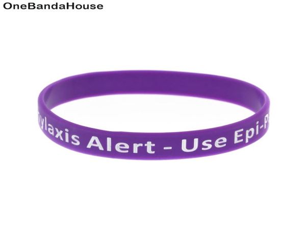 1pc anaphylaxis alert silicone bracelet what better way to carry the message than with a daily reminder2574504, Black
1pc anaphylaxis alert silicone bracelet what better way to carry the message than with a daily reminder2574504, Black