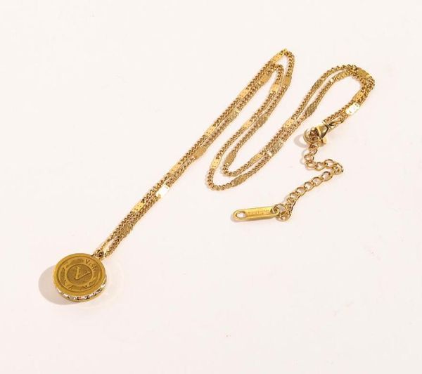 18k gold plated pendant luxury brand designer necklaces letter stainless steel crystal link letter choker necklace chain jewelry a2039655, Silver
18k gold plated pendant luxury brand designer necklaces letter stainless steel crystal link letter choker necklace chain jewelry a2039655, Silver