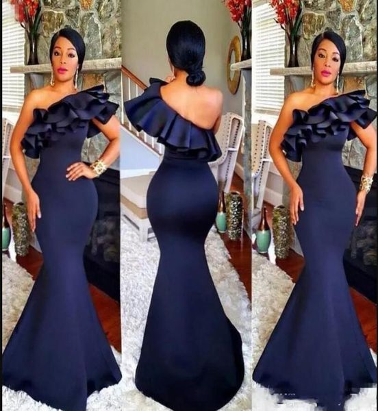 2019 navy blue mermaid bridesmaid dresses one shoulder ruffles tiered sweep train plus size african maid of honor gowns8251286, White;pink
2019 navy blue mermaid bridesmaid dresses one shoulder ruffles tiered sweep train plus size african maid of honor gowns8251286, White;pink