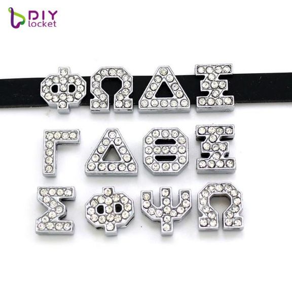 20pcslot whole and retail 8mm full rhinestone greek slide letter fit diy wristband bracelet accept customization lssl0407613822, Golden;silver
20pcslot whole and retail 8mm full rhinestone greek slide letter fit diy wristband bracelet accept customization lssl0407613822, Golden;silver