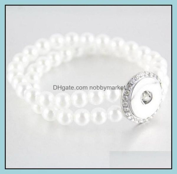 charm bracelets jewelry 18mm noosa pearl bead bracelet double layer snap buttons bangle for women lady girls gifts whole chris6347885, Golden;silver
charm bracelets jewelry 18mm noosa pearl bead bracelet double layer snap buttons bangle for women lady girls gifts whole chris6347885, Golden;silver