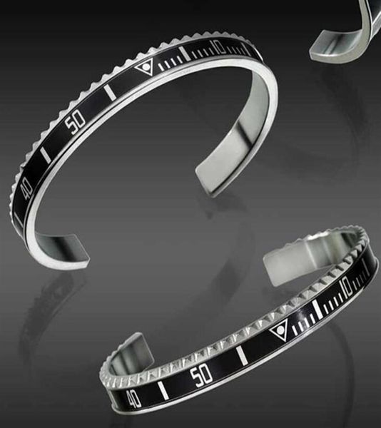 luxury fashion watches style cuff bangle bracelet stainless steel mens jewelry fashion party bracelets for women men 2944389, Black
luxury fashion watches style cuff bangle bracelet stainless steel mens jewelry fashion party bracelets for women men 2944389, Black