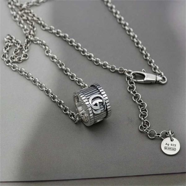 70% off designer jewelry bracelet necklace ring fresh gear grain lutong pendant women's simple valentine's gift, Silver
70% off designer jewelry bracelet necklace ring fresh gear grain lutong pendant women's simple valentine's gift, Silver