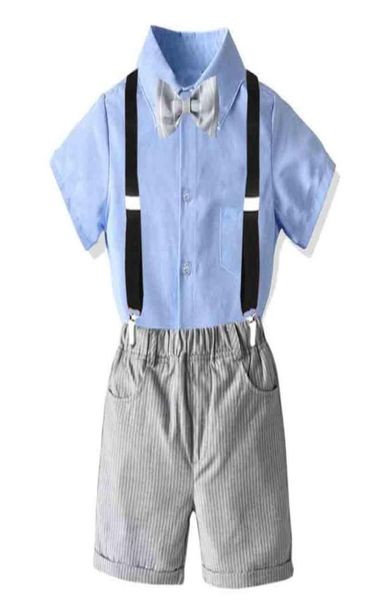 clothing sets baby boy shirt bow set birthday formal costume summer kids short sky blue gray suspender pants outfits9604372, White
clothing sets baby boy shirt bow set birthday formal costume summer kids short sky blue gray suspender pants outfits9604372, White