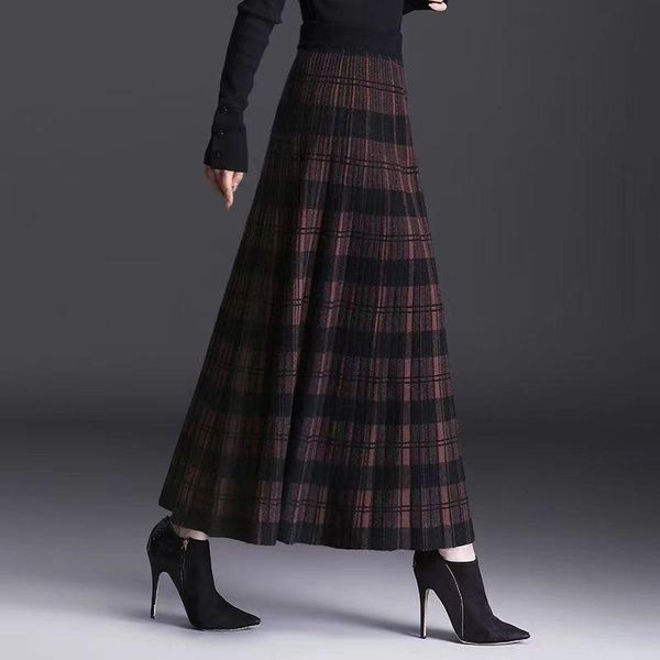 dresses plaid skirts for women knitted skirts winter long skirts woman fashion 2022 warm black skirt large size elegant long skirt women, Black;gray
dresses plaid skirts for women knitted skirts winter long skirts woman fashion 2022 warm black skirt large size elegant long skirt women, Black;gray