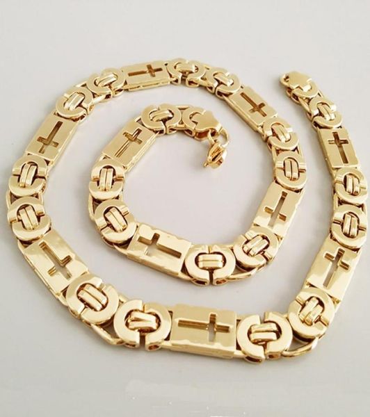 gold huge heavy byzantine flat chain necklace 316l stainless steel hollow cross jewelry men039s chain necklace link whole3607230, Silver
gold huge heavy byzantine flat chain necklace 316l stainless steel hollow cross jewelry men039s chain necklace link whole3607230, Silver