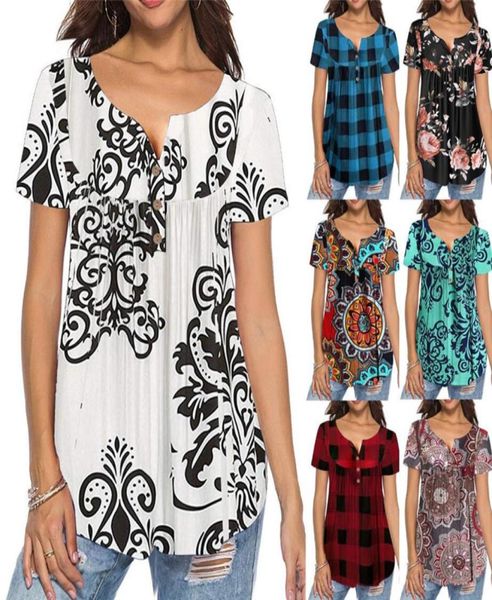 summer casual women plaid button tshirts short sleeve floral print grid tees round neck pullover leisure t shirt s2xl 6375246, White
summer casual women plaid button tshirts short sleeve floral print grid tees round neck pullover leisure t shirt s2xl 6375246, White