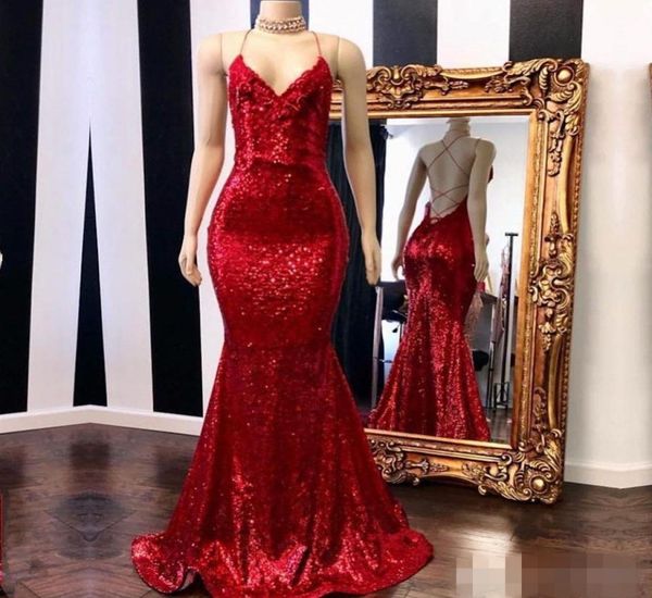bling red sequins mermaid evening dresses spaghetti straps backless 2019 custom made plus size long prom cocktail party gowns7525647, Black;red
bling red sequins mermaid evening dresses spaghetti straps backless 2019 custom made plus size long prom cocktail party gowns7525647, Black;red