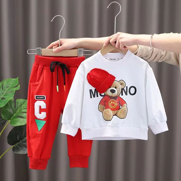 kids sets sells new autumn fashion clothes set toddler boy girl pattern casual child loose trousers 2pcs designer outfit baby clothing aaa, White
kids sets sells new autumn fashion clothes set toddler boy girl pattern casual child loose trousers 2pcs designer outfit baby clothing aaa, White
