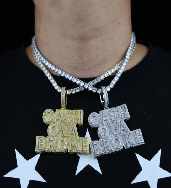 chains 2021 hiphop iced out bling zircon letter cash ova broke charm gold plated pendant necklace for men boy rock tennis chain je7010597, Silver
chains 2021 hiphop iced out bling zircon letter cash ova broke charm gold plated pendant necklace for men boy rock tennis chain je7010597, Silver