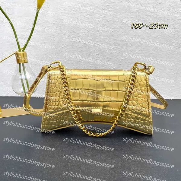shoulder bags fashion golden chain bag leather factory direct sale hand bag women shoulder bag stylishhandbagsstore
