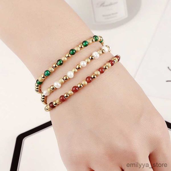 charm bracelets classic stainless steel watertight freshwater pearl agate atone beads stretch bracelet for women/men jewelry gift, Golden;silver
charm bracelets classic stainless steel watertight freshwater pearl agate atone beads stretch bracelet for women/men jewelry gift, Golden;silver