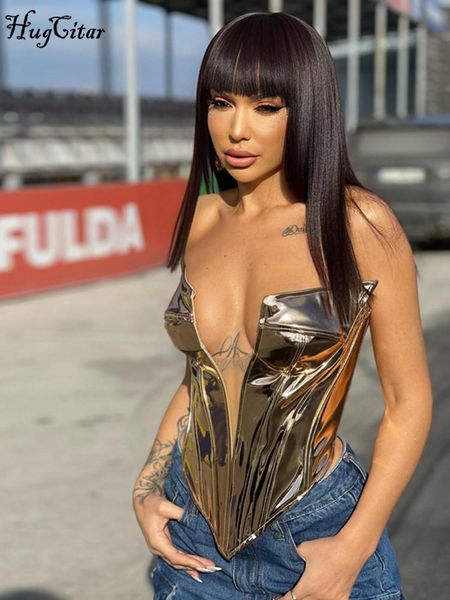 leather hugcitar pu leather strapless patchwork mesh zip up y2k crop corset 2023 spring summer women kawaii cyber streetwear, Black
leather hugcitar pu leather strapless patchwork mesh zip up y2k crop corset 2023 spring summer women kawaii cyber streetwear, Black