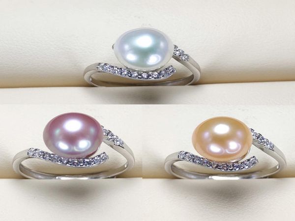 s925 sterling silver ring freshwater pearl ring for women 89 mm natural pearl with zircon fashion jewelry adjustable size wedding1470747, Golden;silver
s925 sterling silver ring freshwater pearl ring for women 89 mm natural pearl with zircon fashion jewelry adjustable size wedding1470747, Golden;silver