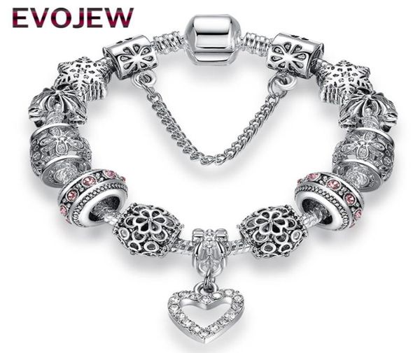 fashion antique 925 silver bracelets bangles crystal heart charm beads bracelet for women diy original jewelry gift1012502, Golden;silver
fashion antique 925 silver bracelets bangles crystal heart charm beads bracelet for women diy original jewelry gift1012502, Golden;silver