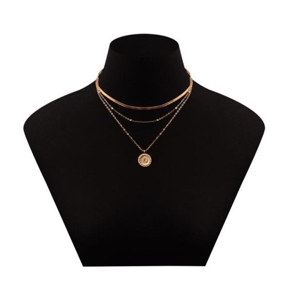 multilayer choker necklace silver gold chains coin pendant necklaces wrap women fashion jewelry will and sandy gift5830080
multilayer choker necklace silver gold chains coin pendant necklaces wrap women fashion jewelry will and sandy gift5830080