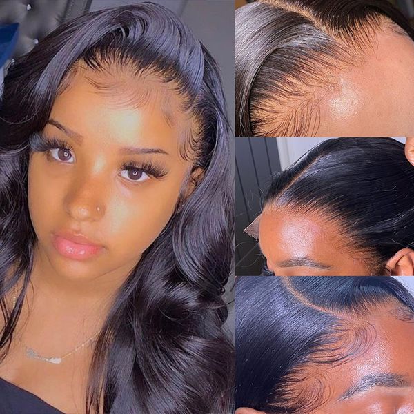 220% body wave glueless wig human hair ready to wear hd 4x4 closure wigs easy wear and go new upgraded no glue pre cut wig, Black;brown
220% body wave glueless wig human hair ready to wear hd 4x4 closure wigs easy wear and go new upgraded no glue pre cut wig, Black;brown