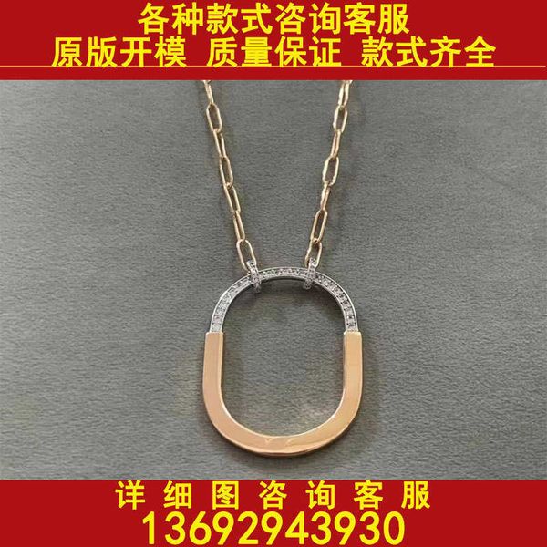 internet celebrity tiffayffay s925 silver v gold material new fashion advanced design sense diamond lock necklace, Black
internet celebrity tiffayffay s925 silver v gold material new fashion advanced design sense diamond lock necklace, Black