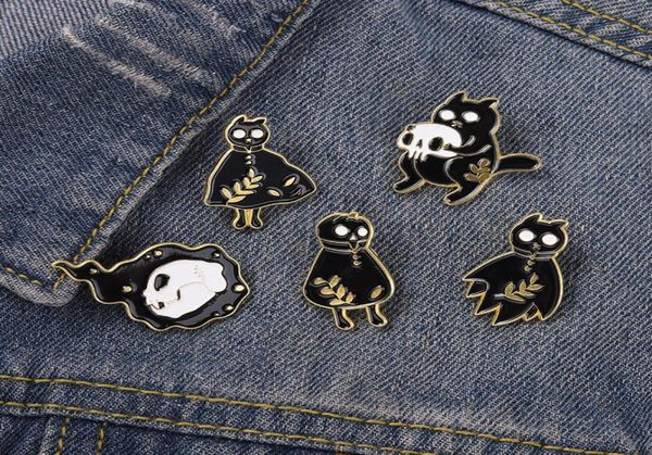 black color halloween day enamel brooches pin for women fashion dress coat shirt demin metal funny brooch pins badges promotion gi3893971, Gray
black color halloween day enamel brooches pin for women fashion dress coat shirt demin metal funny brooch pins badges promotion gi3893971, Gray