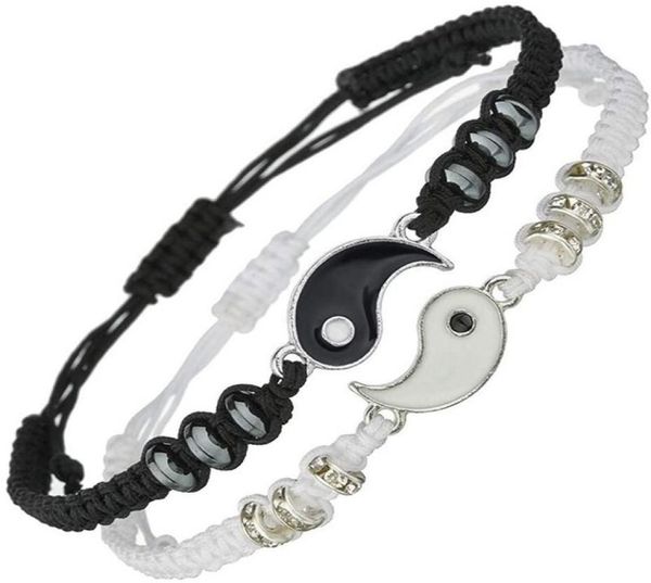 friend bracelets 2 matching yin yang adjustable cord bracelet for bff friendship relationship boyfriend girlfriend valentines gift1132818, Golden;silver
friend bracelets 2 matching yin yang adjustable cord bracelet for bff friendship relationship boyfriend girlfriend valentines gift1132818, Golden;silver