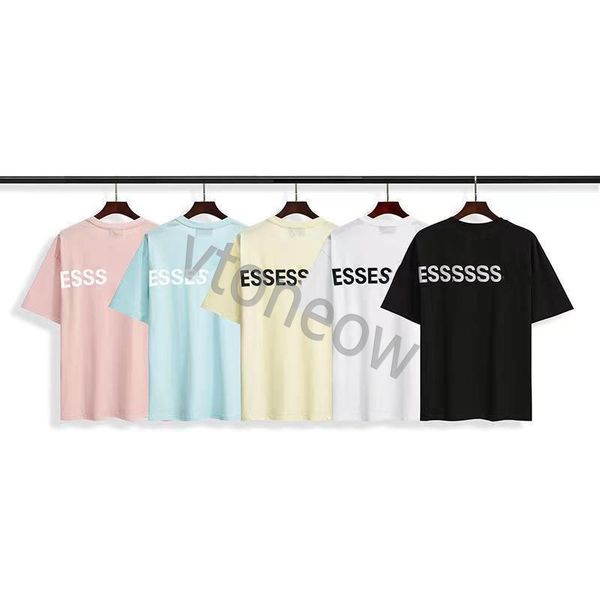 2023 ess summer men's designer t-shirt casual men's women's loose fitting t-shirt back letter fears printing short sleeve lux, White
2023 ess summer men's designer t-shirt casual men's women's loose fitting t-shirt back letter fears printing short sleeve lux, White