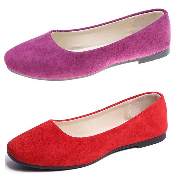 fashionable candy colored flat bottomed work shoes yellow pink comfortable suede cloth faced women's shoes, student shoes, Black
fashionable candy colored flat bottomed work shoes yellow pink comfortable suede cloth faced women's shoes, student shoes, Black
