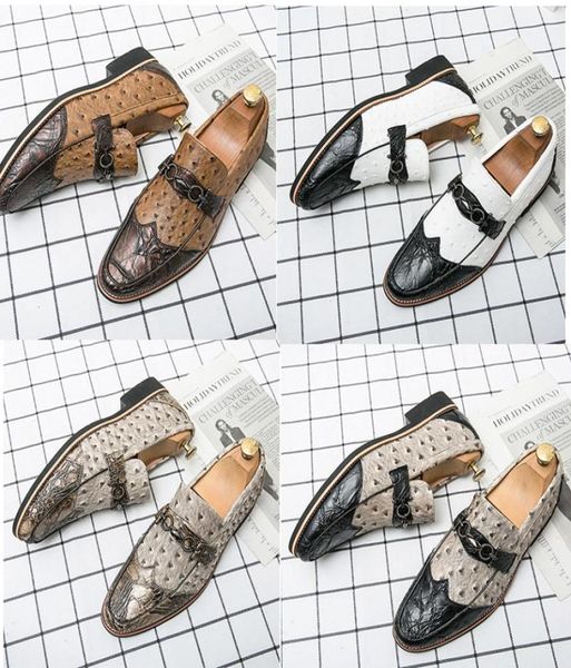 men039s shoes loafers metal buckle double color pointed toe flat heels fashion classic office professional comfortable slipon 5240713, Black
men039s shoes loafers metal buckle double color pointed toe flat heels fashion classic office professional comfortable slipon 5240713, Black