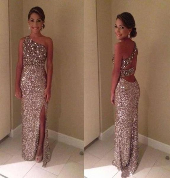 one shoulder sparkly glitter evening dresses sequin long 2019 crystal backless front slit prom party celebrity formal gowns7095627, Black
one shoulder sparkly glitter evening dresses sequin long 2019 crystal backless front slit prom party celebrity formal gowns7095627, Black