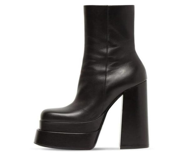 genuine leather ankle boots for women high heel platform demonia shoeszipper side chelsea winter 2110221093664, Black
genuine leather ankle boots for women high heel platform demonia shoeszipper side chelsea winter 2110221093664, Black