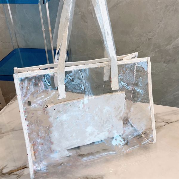 luxury designer bag transparent jelly tote bags 2 piece set ladies tote bag one shoulder crossbody large shopping bag pvc 13 styles 30cm
luxury designer bag transparent jelly tote bags 2 piece set ladies tote bag one shoulder crossbody large shopping bag pvc 13 styles 30cm