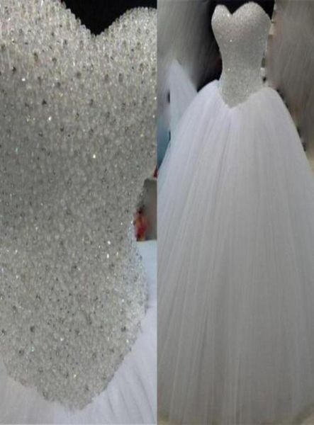 new design ball gown crystals wedding dresses sweetheart white tulle floor length 2019 bridal gowns lace up back custom made4359295303257
new design ball gown crystals wedding dresses sweetheart white tulle floor length 2019 bridal gowns lace up back custom made4359295303257