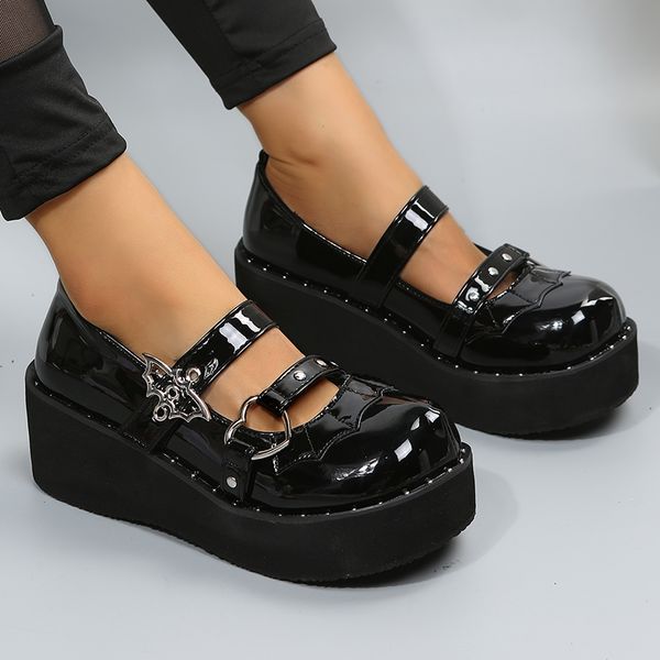 sweet cute mary janes womens jk uniform pumps wedges high heels platform pumps female gothic girls lolita punk shoes heels, Black;white
sweet cute mary janes womens jk uniform pumps wedges high heels platform pumps female gothic girls lolita punk shoes heels, Black;white