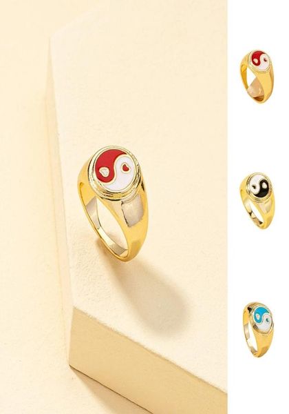 yin yang rings enamel rings dripping heart shape geometry tai chi bagua shape rings women gift jewelry couple finger big ring9314246, Silver
yin yang rings enamel rings dripping heart shape geometry tai chi bagua shape rings women gift jewelry couple finger big ring9314246, Silver