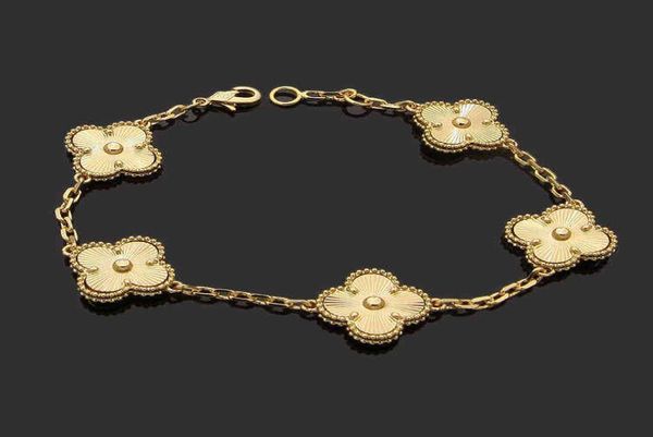 luxury designer link chain bracelet fourleaf cleef clover womens fashion 18k gold bracelets jewelry u6 18700950, Golden;silver
luxury designer link chain bracelet fourleaf cleef clover womens fashion 18k gold bracelets jewelry u6 18700950, Golden;silver