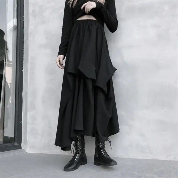 dresses gothic black long skirts women haruku chic hip hop irregular elastic high waist aline skirt female dark grunge punk skirt, White;black
dresses gothic black long skirts women haruku chic hip hop irregular elastic high waist aline skirt female dark grunge punk skirt, White;black