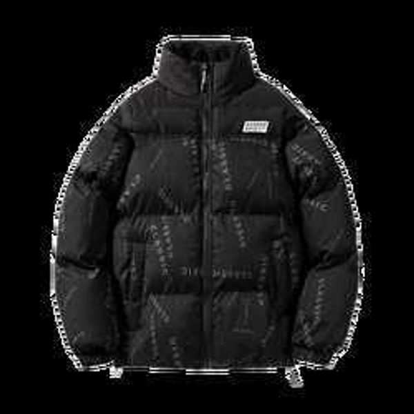 men's down jacket short winter thickened new warm trend fashionable casual men's coat yqs, Black
men's down jacket short winter thickened new warm trend fashionable casual men's coat yqs, Black