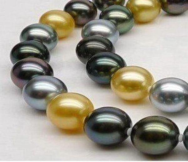 genuine stunning 1011mm tahitian black green gold pearl necklace 18inch 14k3566861, Silver
genuine stunning 1011mm tahitian black green gold pearl necklace 18inch 14k3566861, Silver