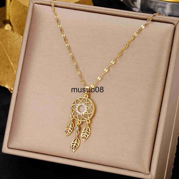 pendant necklaces 316l stainless steel dream catcher zircon feather pendant necklace for women fashion girls chain birthday jewelry gifts 20, Silver
pendant necklaces 316l stainless steel dream catcher zircon feather pendant necklace for women fashion girls chain birthday jewelry gifts 20, Silver