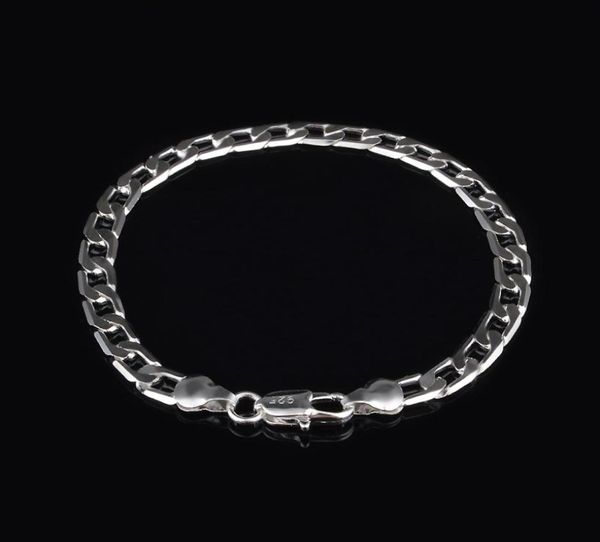 trendy fashion 925 silver men039s 6mm flat one interval one classic bracelet jewelry holiday gift 158982676, Black
trendy fashion 925 silver men039s 6mm flat one interval one classic bracelet jewelry holiday gift 158982676, Black